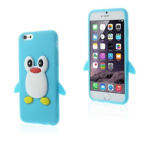 Penguin Vaalea Sininen Iphone 6 Suojakuori