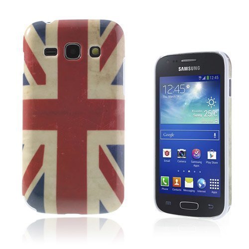 Persson Britannian Lippu Samsung Galaxy Ace 3 Kova Suojakuori