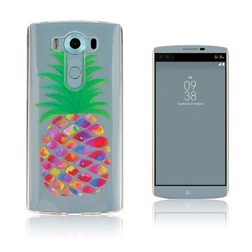 Persson Lg V10 Kohokuvin Maalattu Tpu Kuori Väritetty Ananas