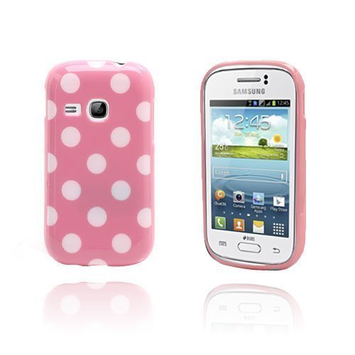 Polka Dots Pinkki Samsung Galaxy Young Suojakuori