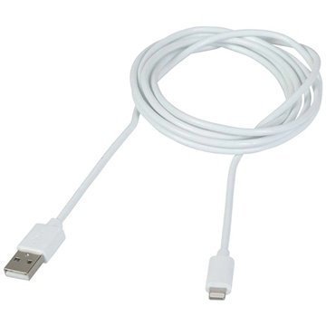 Qnect Lightning / USB kaapeli iPhone 6S Plus iPhone 6 / 6S iPad Pro Valkoinen