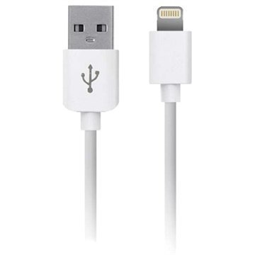 Qnect Lightning / USB kaapeli iPhone 6S Plus iPhone 6 / 6S iPad Pro Valkoinen