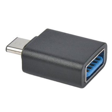 Qnect USB 3.1 C-Tyyppi / USB 3.0 Sovitin Musta