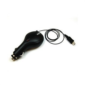 Retractable Car Charger LG KC910 Renoir KS20 KG800 Chocolate KE820 Black