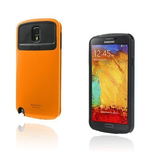 Revolution Samsung Galaxy Note 3 Suojakuori Oranssi