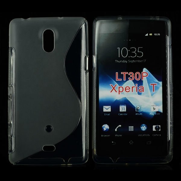 S-Line Läpikuultava Kirkas Sony Xperia T Suojakuori