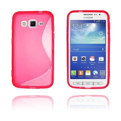 S-Line Pinkki Samsung Galaxy Core Advance Suojakuori