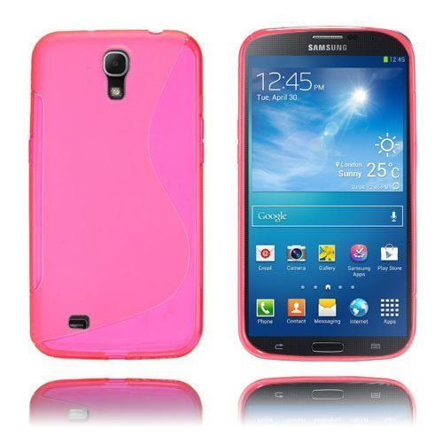 S-Line Pinkki Samsung Galaxy Mega 6.3 Suojakuori