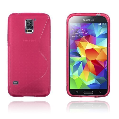 S-Line Pinkki Samsung Galaxy S5 Suojakuori