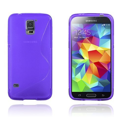 S-Line Purppura Samsung Galaxy S5 Suojakuori