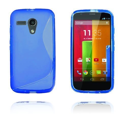 S-Line Sininen Motorola Moto G Suojakuori