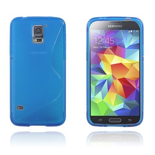 S-Line Sininen Samsung Galaxy S5 Suojakuori