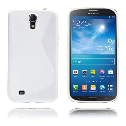 S-Line Valkoinen Samsung Galaxy Mega 6.3 Suojakotelo