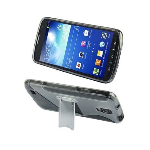 S-Stand Harmaa Samsung Galaxy S4 Suojakuori