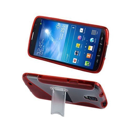 S-Stand Punainen Samsung Galaxy S4 Suojakuori