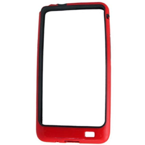 S2 Bumper Punainen Samsung Galaxy S2 Suojakehys