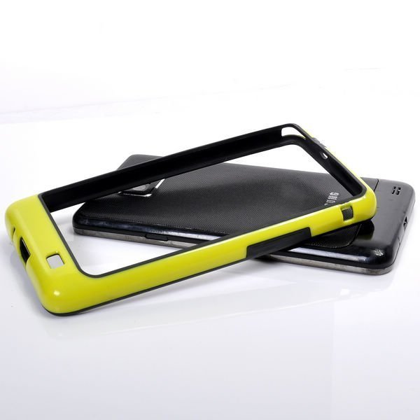 S2 Bumper Ver. Iii Keltainen Musta Samsung Galaxy S2 Suojakehys