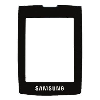 Samsung D900 / D900i Display Glass Silver