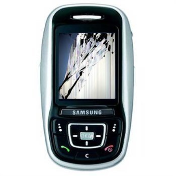 Samsung E350 LCD-näytön Korjaus