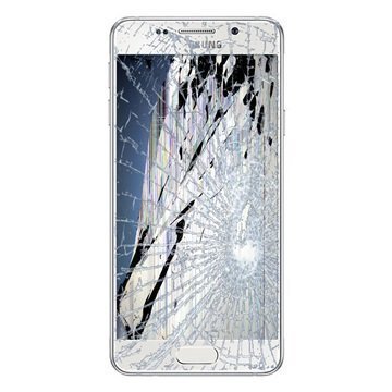 Samsung Galaxy A3 (2016) LCD-näytön ja Kosketusnäytön Korjaus Valkoinen