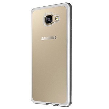 Samsung Galaxy A3 (2016) Okkes Fisek TPU Suojakuori Hopea