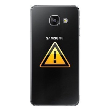 Samsung Galaxy A3 (2016) Takakannen Korjaus Musta