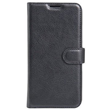 Samsung Galaxy A3 (2017) Textured Wallet Case Black