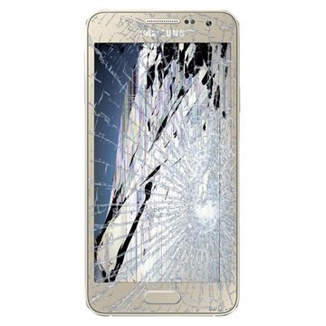 Samsung Galaxy A3 LCD-näytön ja Kosketusnäytön Korjaus (GH97-16747F) Kultainen