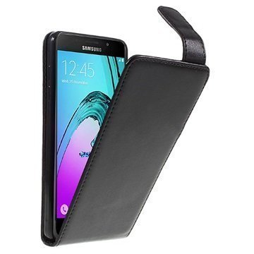 Samsung Galaxy A5 (2016) Pystymallinen Läppäkotelo Musta