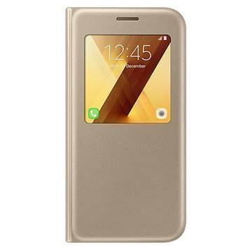 Samsung Galaxy A5 (2017) S-View Standing Case EF-CA520PF Gold