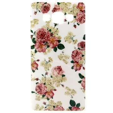 Samsung Galaxy A5 Galaxy A5 Duos Glossy TPU-Suojakuori Roses