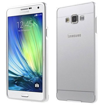 Samsung Galaxy A7 2 in 1 Bumper Kotelo Hopeinen