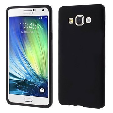 Samsung Galaxy A7 Silikoninen Suojakuori Musta