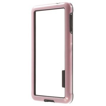 Samsung Galaxy Alpha Hybridi Puskurikotelo Pinkki