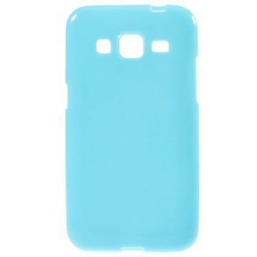 Samsung Galaxy Core Prime Glossy TPU-Suojakuori Turkoosi