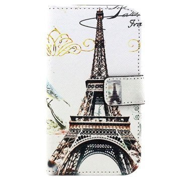 Samsung Galaxy Core Prime Lompakkokotelo Eiffel Torni