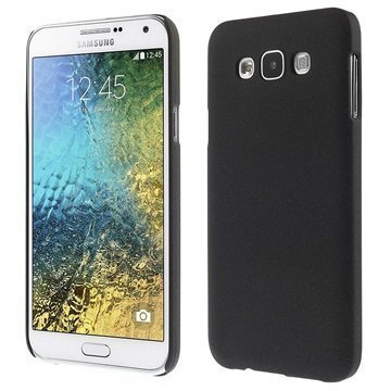 Samsung Galaxy E7 QuickSand Ohut Kotelo Musta