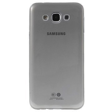 Samsung Galaxy E7 Ultraohut TPU-Kotelo Harmaa