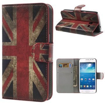 Samsung Galaxy Express 2 Wallet Nahkakotelo Union Jack