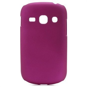 Samsung Galaxy Fame S6810 Snap-on Suojakotelo Kuuma Pinkki