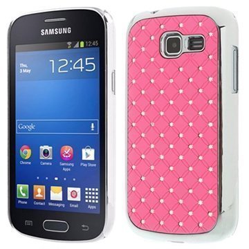 Samsung Galaxy Fresh S7390 Bling Diamond Kuori Pinkki