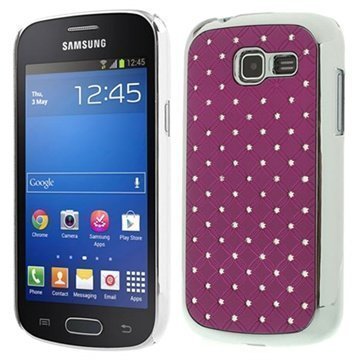 Samsung Galaxy Fresh S7390 Bling Diamond Kuori Violetti