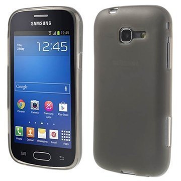 Samsung Galaxy Fresh S7390 Flex TPU-Kotelo Harmaa