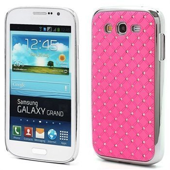 Samsung Galaxy Grand I9080 Galaxy Grand I9082 Bling Diamond Suojakuori Pinkki