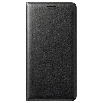 Samsung Galaxy J1 (2016) Flip Wallet EF-WJ120PB Musta