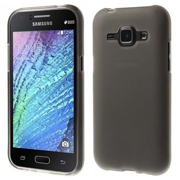 Samsung Galaxy J1 Galaxy J1 4G Matta TPU Suojakuori Harmaa