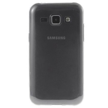 Samsung Galaxy J1 Galaxy J1 4G Ultraohut TPU-Kotelo Harmaa