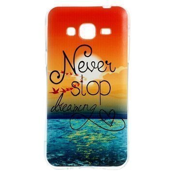 Samsung Galaxy J3 (2016) TPU Case Never Stop Dreaming