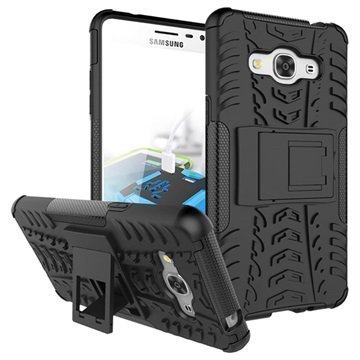 Samsung Galaxy J3 Pro Anti-Slip Hybrid Case Black