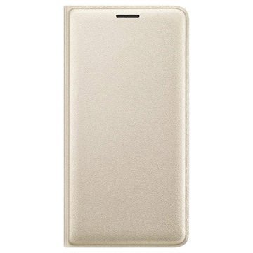 Samsung Galaxy J5 (2016) Flip Wallet-kotelo EF-WJ510PFÂ - Kulta